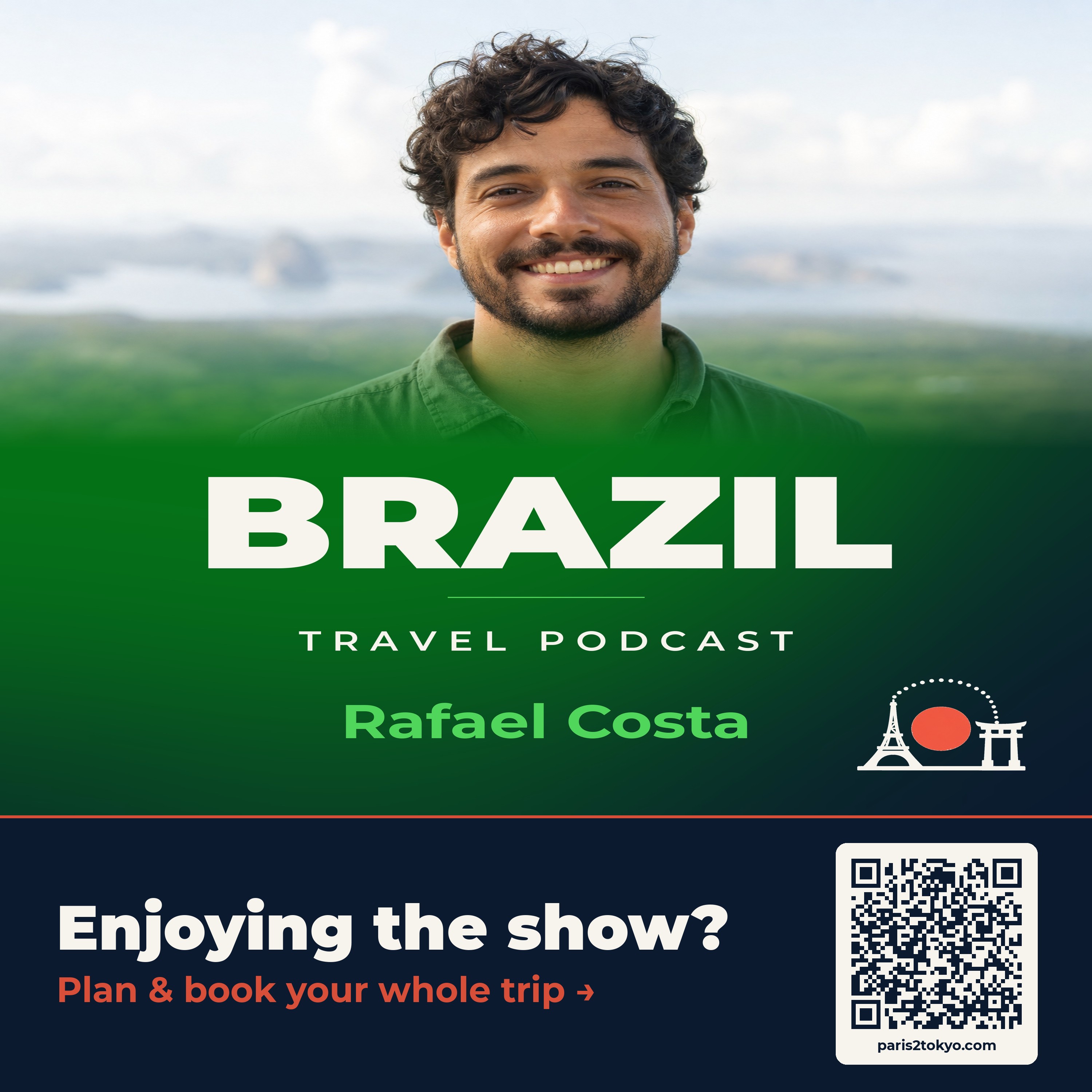 Artwork for Brazil Travel Podcast with Rafael Costa