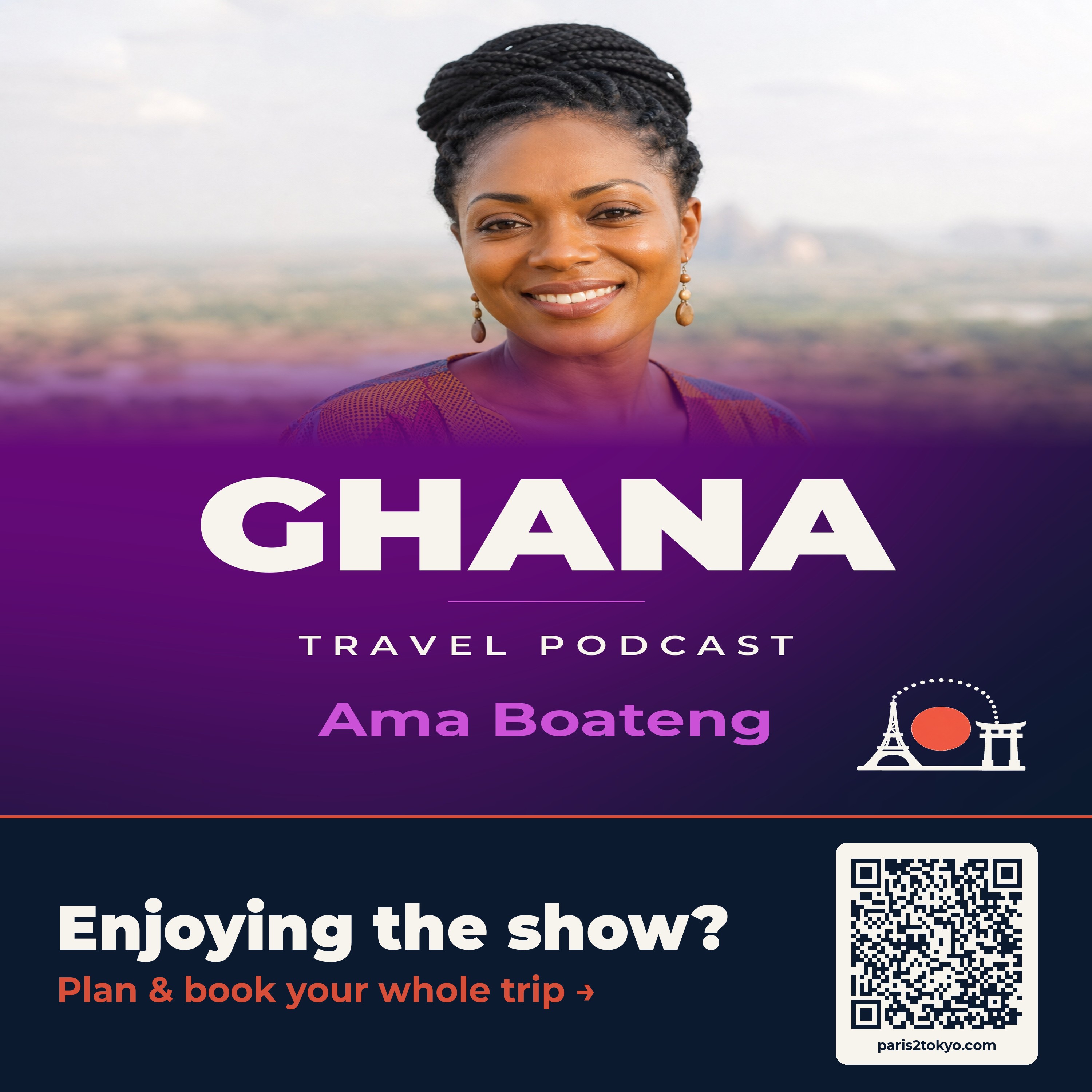 Artwork for Ghana Travel Podcast with Ama Boateng