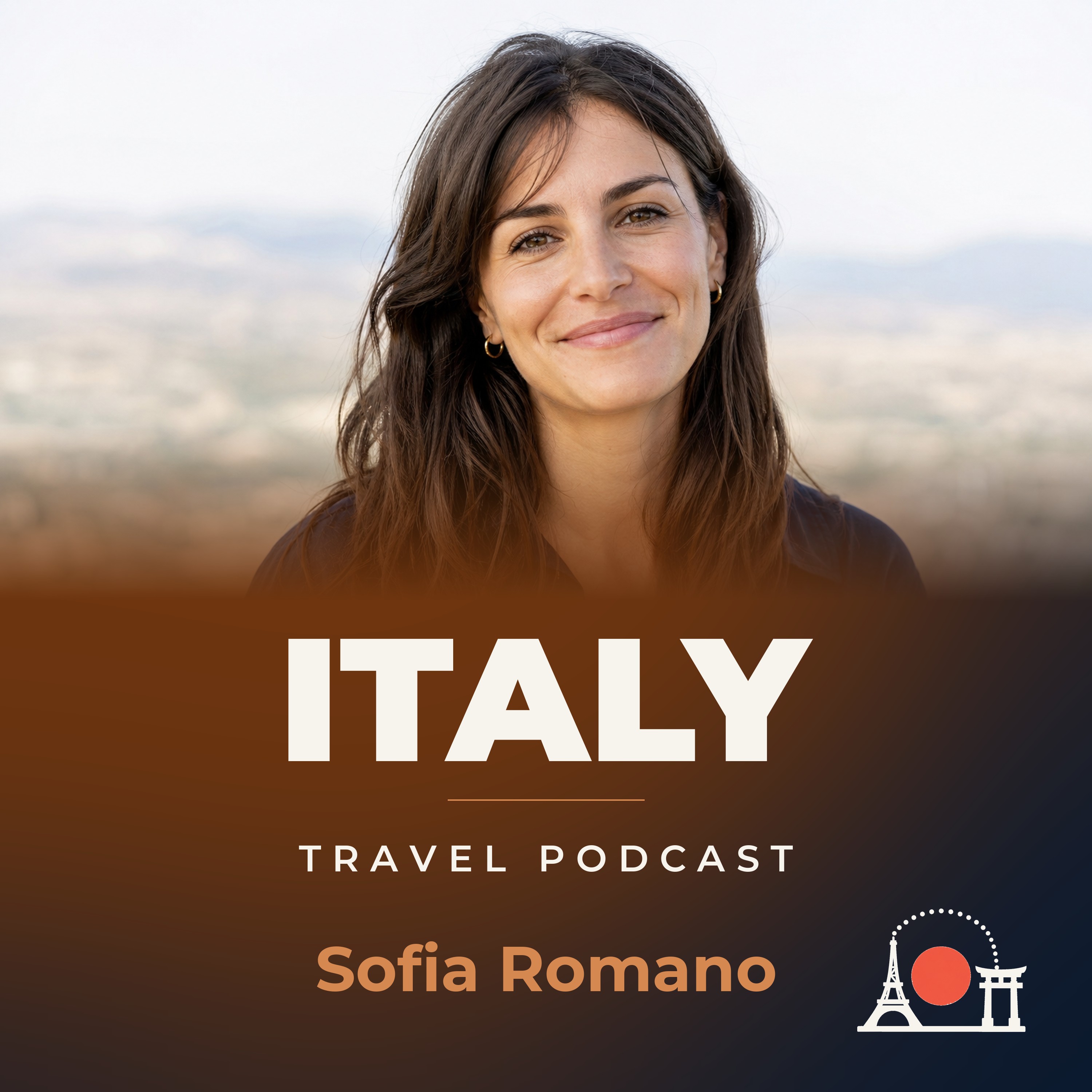 Italy Travel Podcast with Sofia Romano podcast artwork