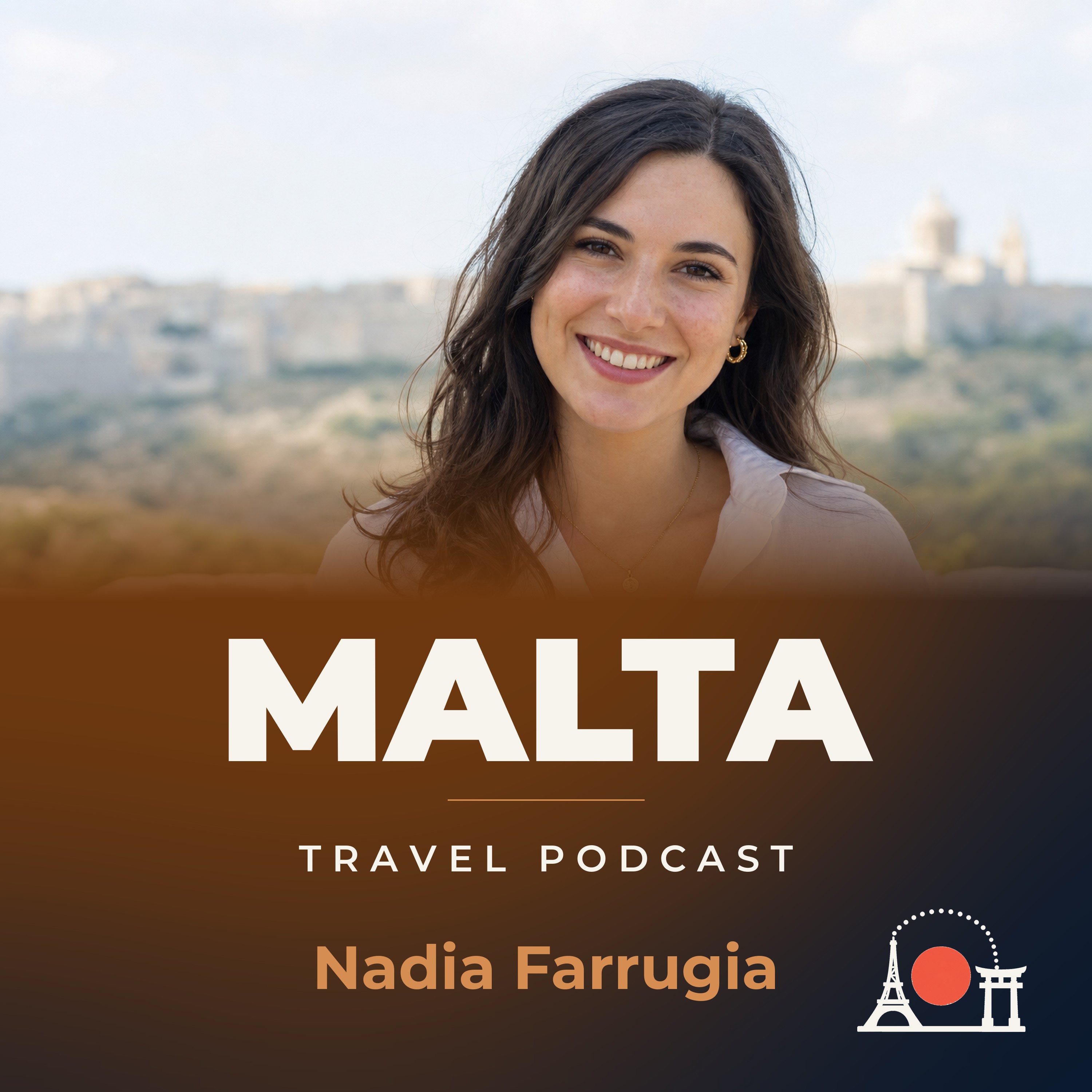 Malta Travel Podcast with Nadia Farrugia podcast artwork