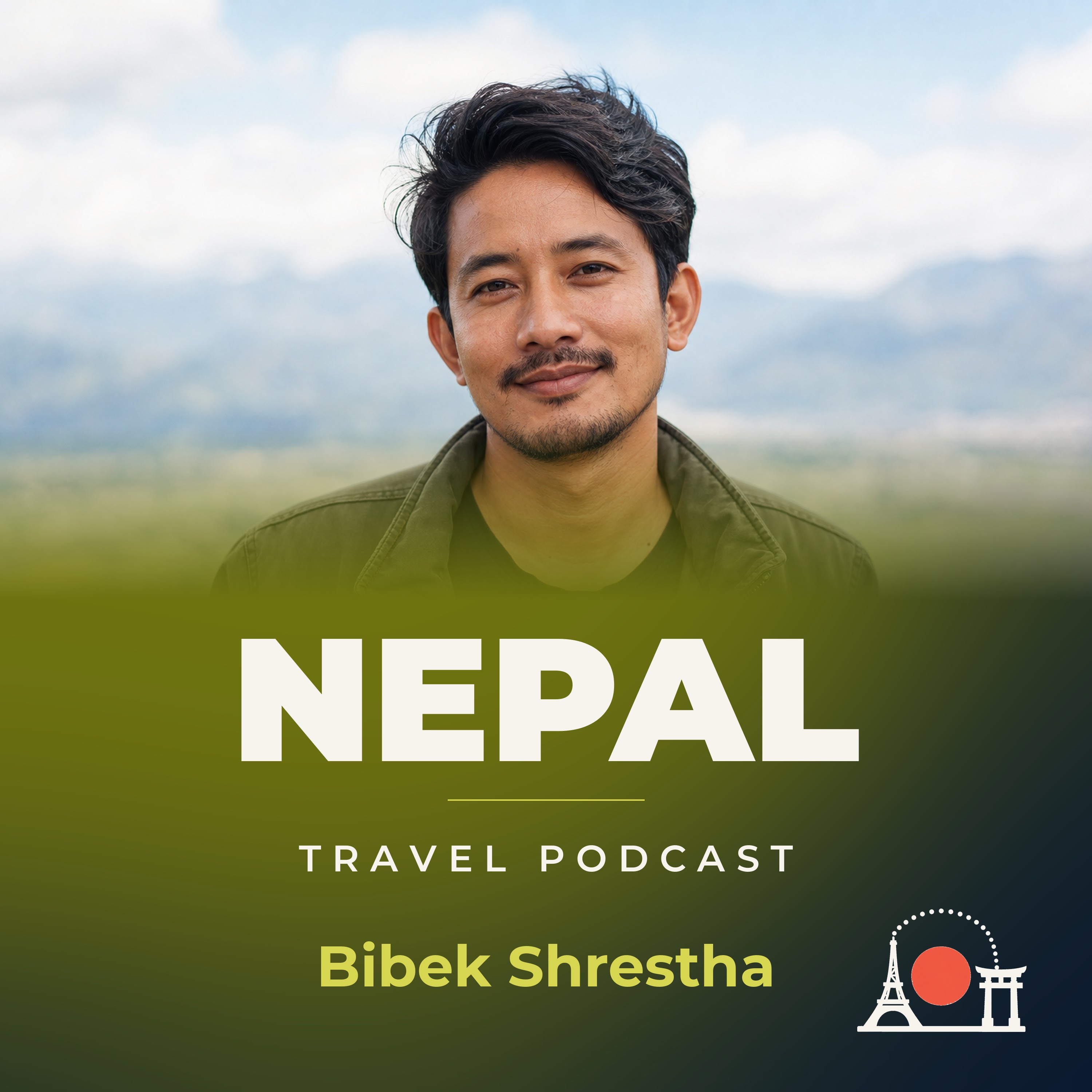 Nepal Travel Podcast with Bibek Shrestha podcast artwork