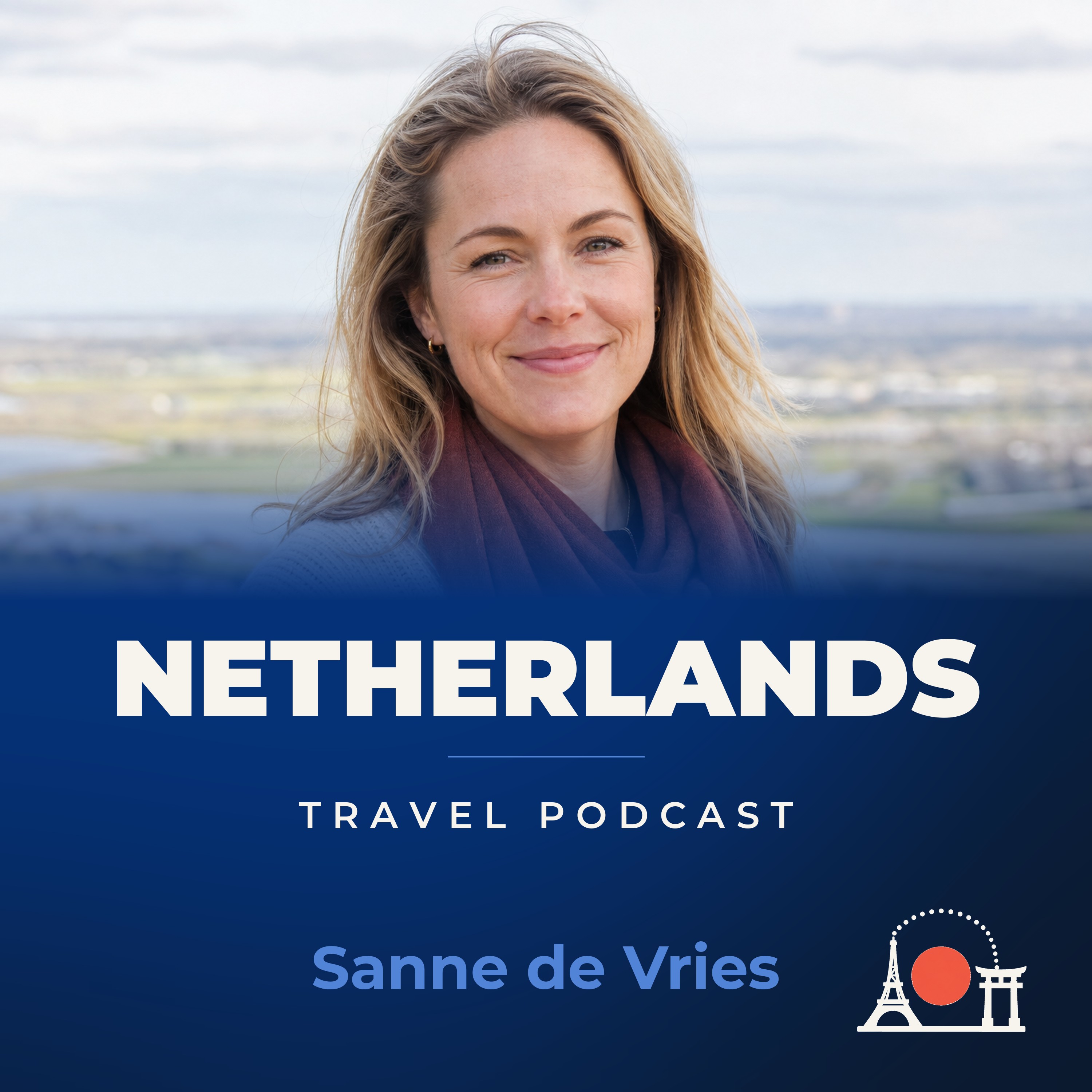 Netherlands Travel Podcast with Sanne de Vries podcast artwork