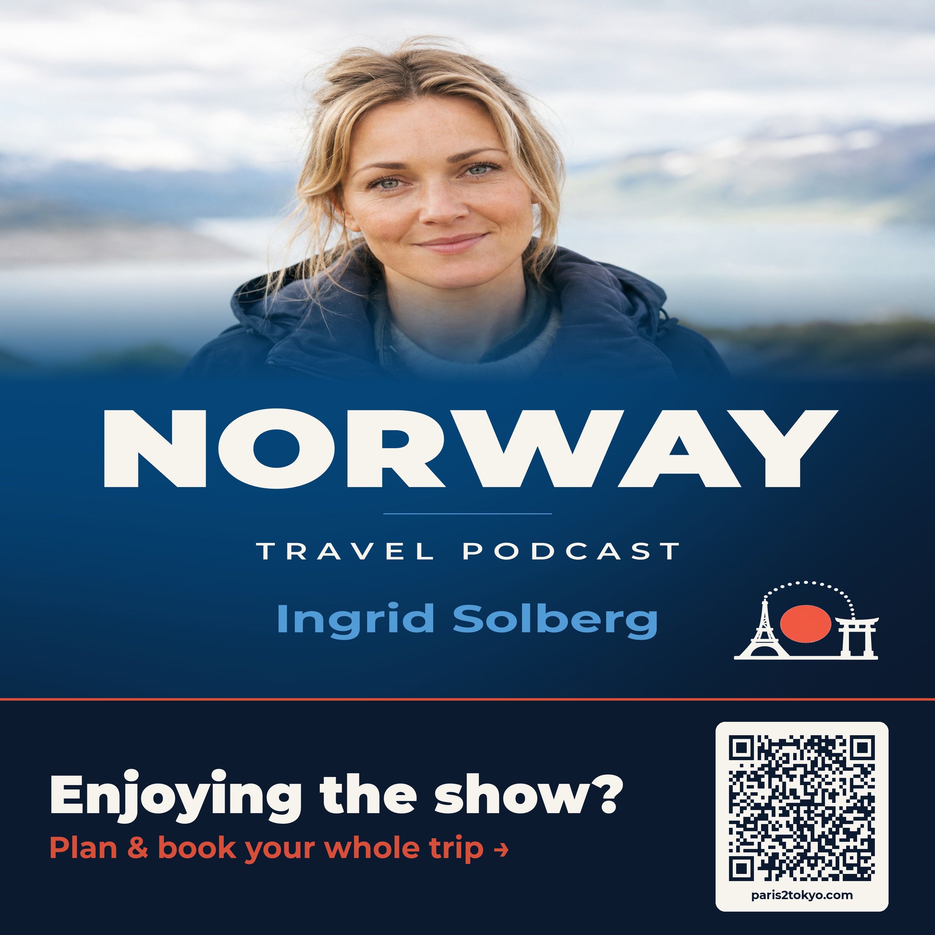 Artwork for Norway Travel Podcast with Ingrid Solberg
