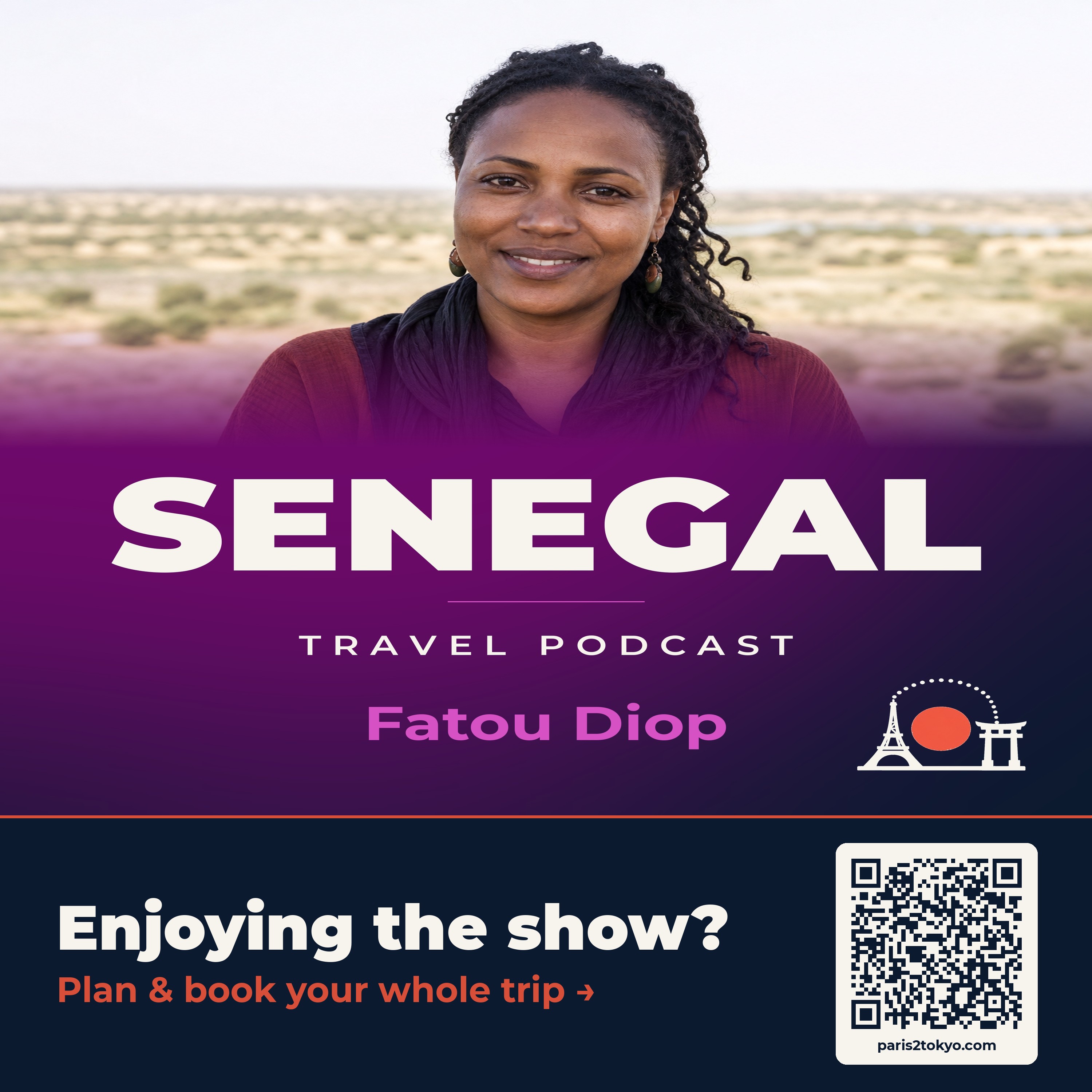Artwork for Senegal Travel Podcast with Fatou Diop