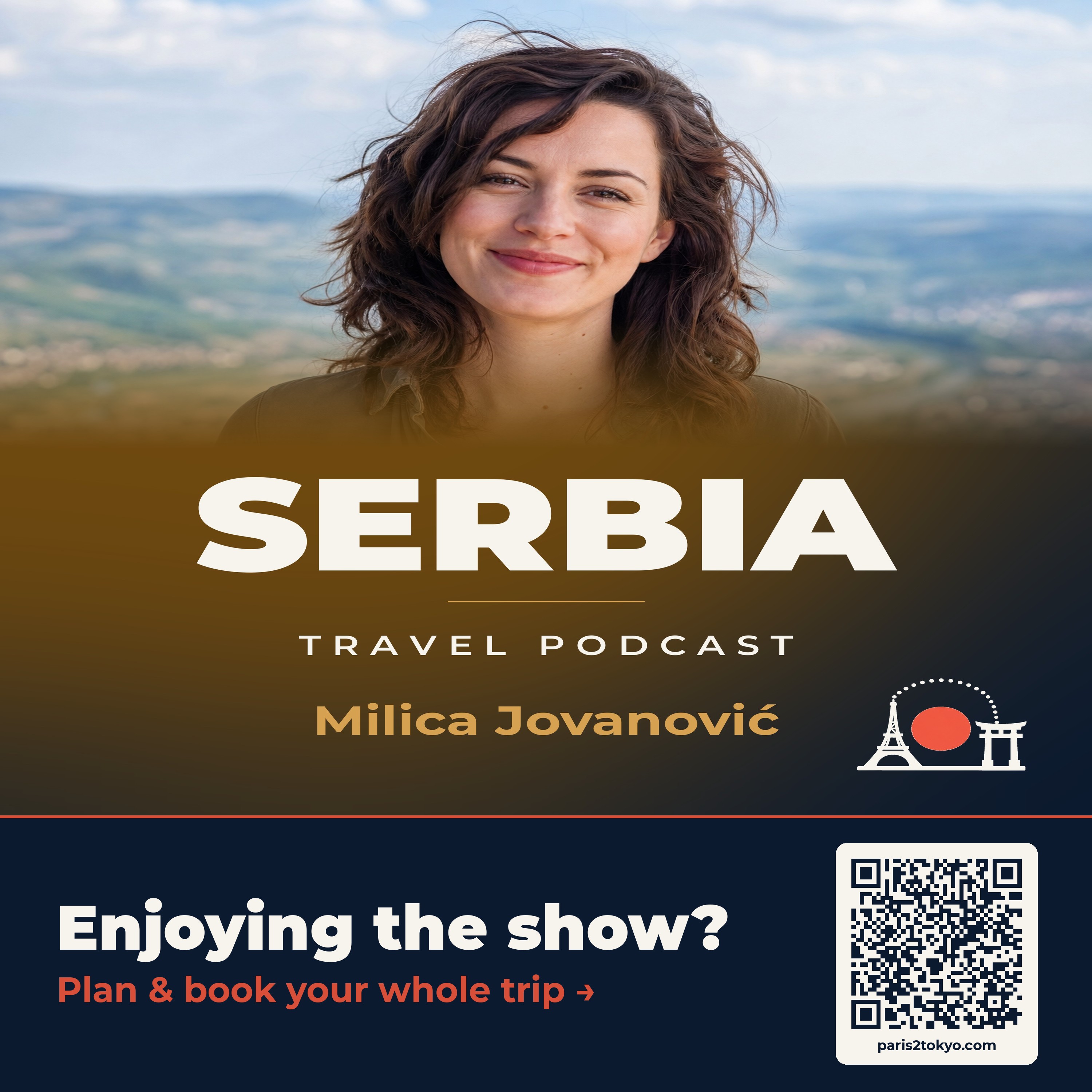 Artwork for Serbia Travel Podcast with Milica Jovanović