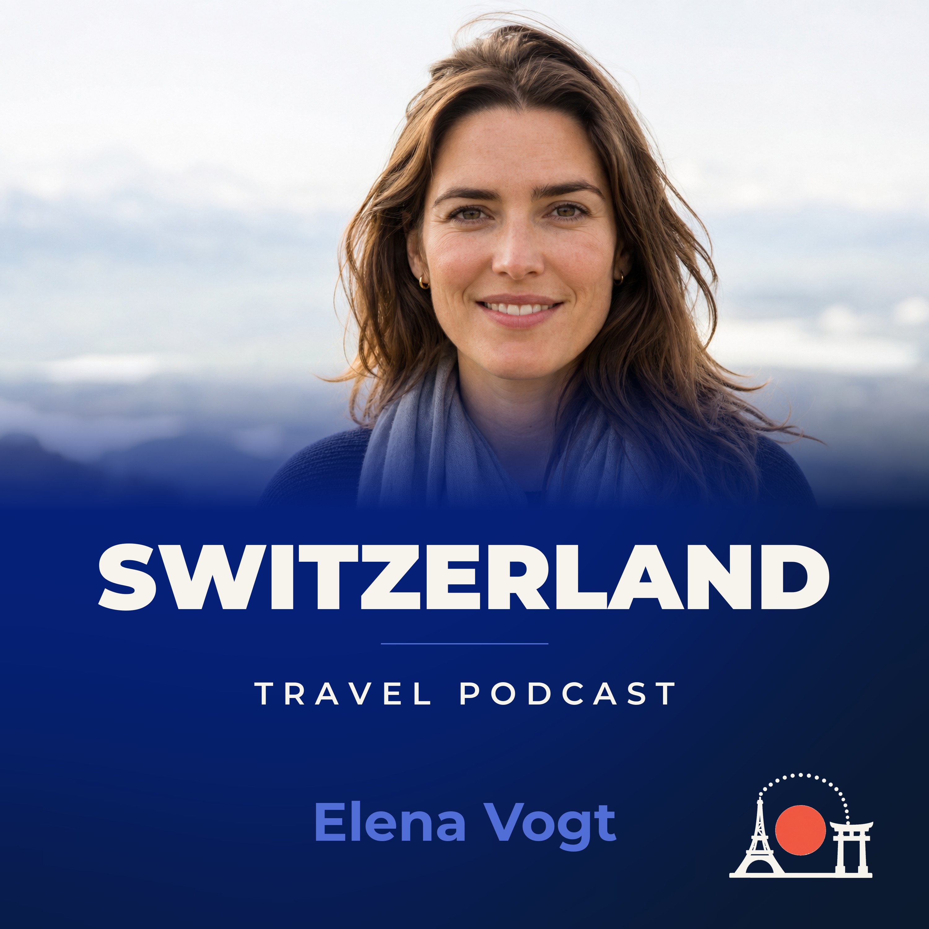 Switzerland Travel Podcast with Elena Vogt podcast artwork